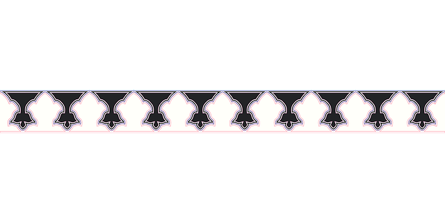 Free border persian painting flower vector