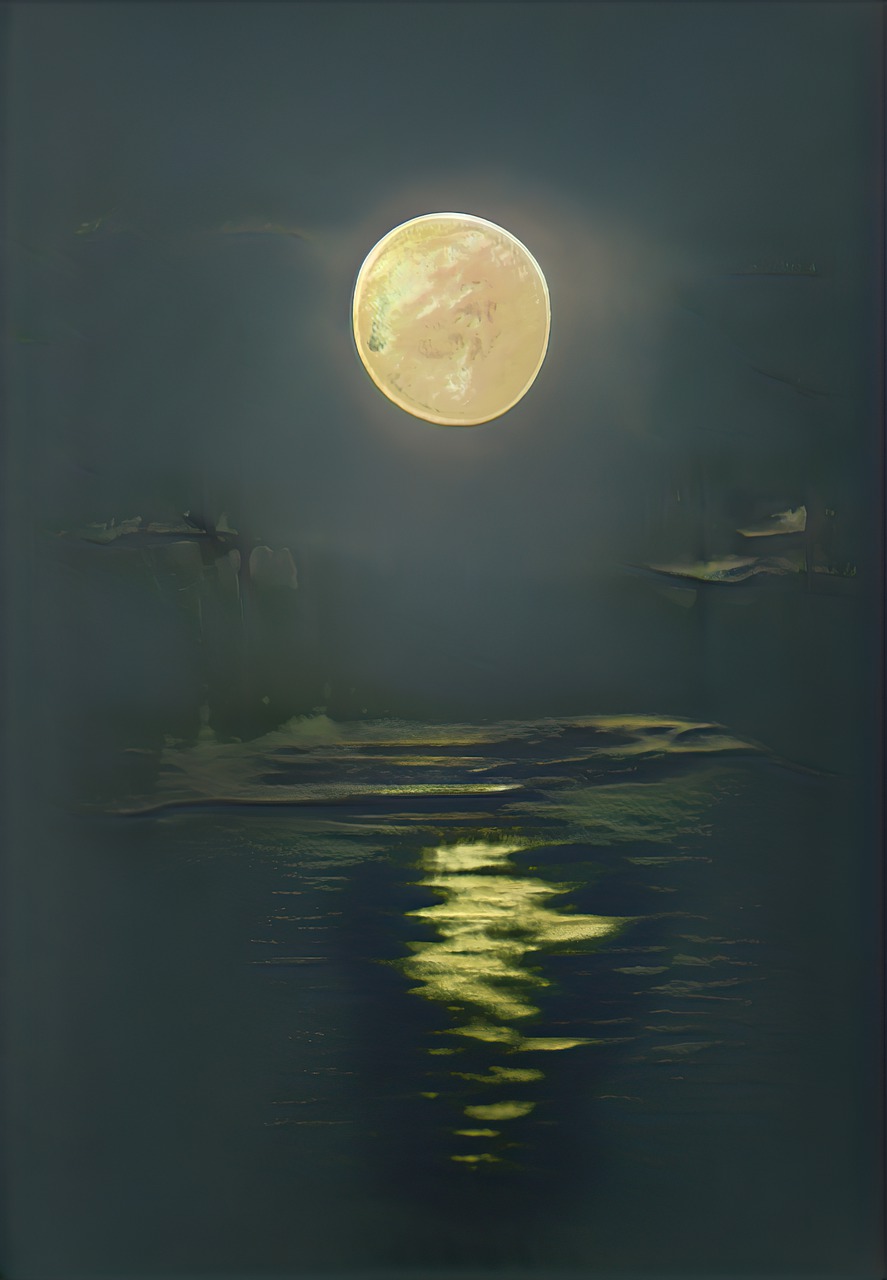 月亮 湖 夜晚 - Pixabay上的免费图片 - Pixabay