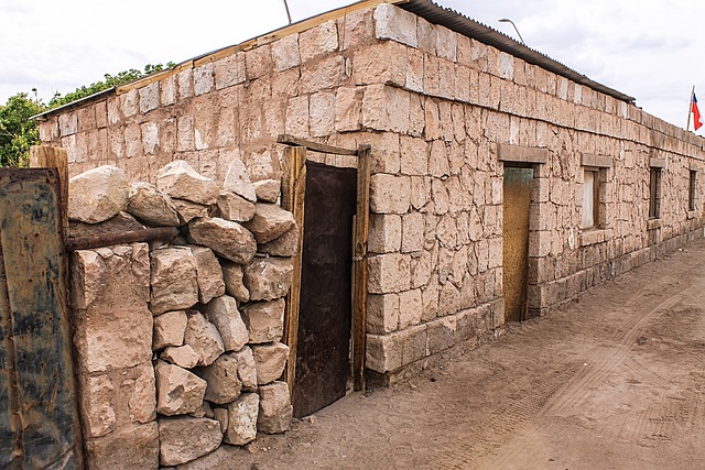 Huse, Bygninger, Sten, Adobe, Atacama