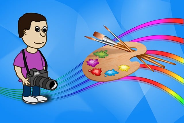 Free photography artist man illustration