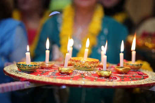 Free Candles Tray photo and picture