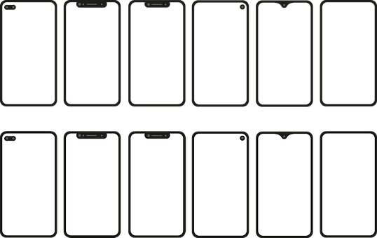 Handy, Smartphone, Rahmen, Apple, Iphone