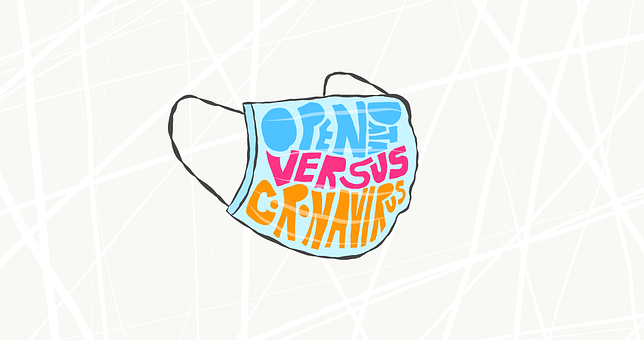 Free Face Mask Text illustration and picture