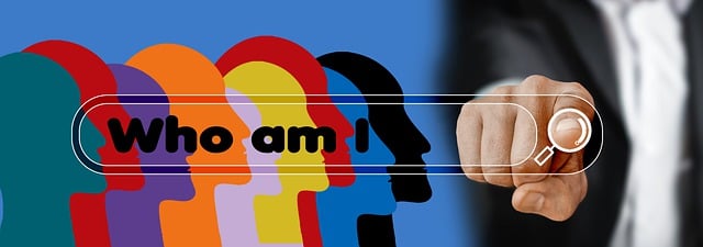 Free faces silhouette search bar illustration