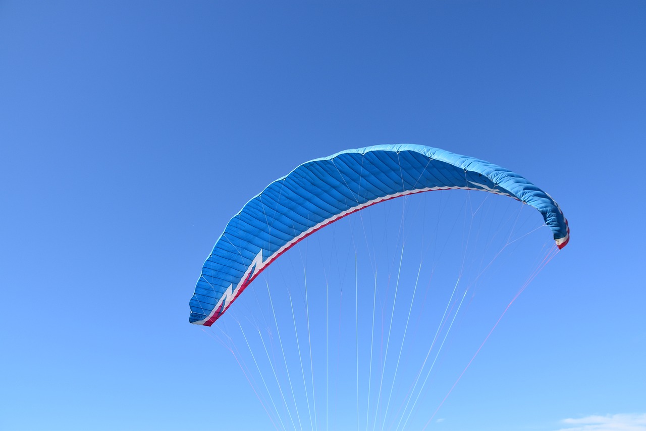 Paraglider Wing - free online jigsaw puzzle photo