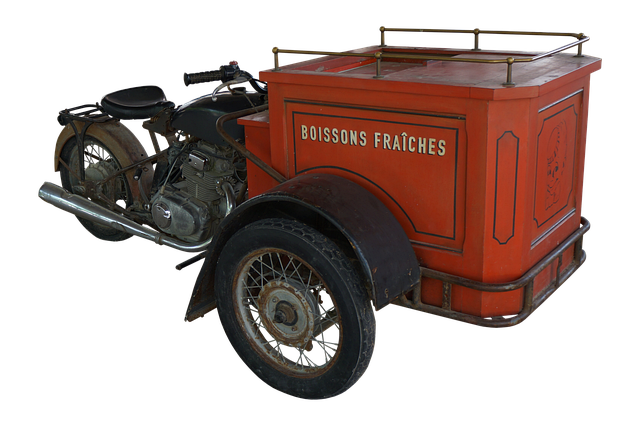 Free bike transport motorbike illustration