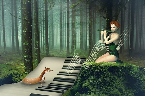 Free Piano Music illustration and picture