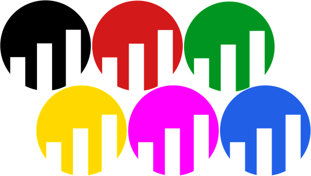 Free graph circle table illustration