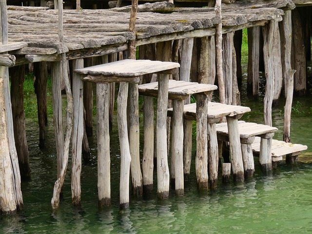 Free Stilt Houses Lake Constance photo and picture
