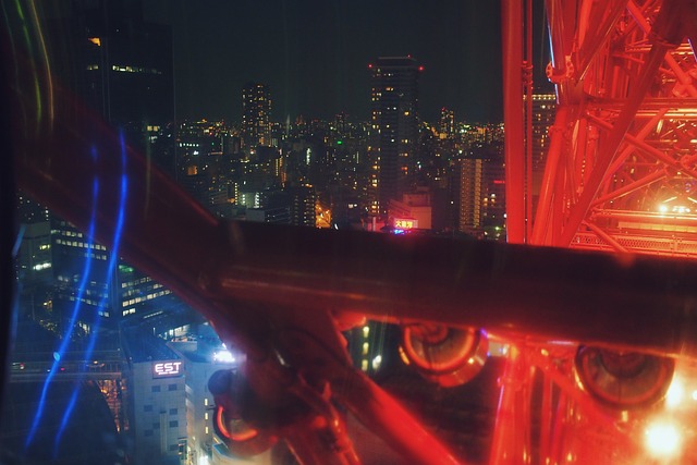 Sky Wheel, Osaka, Japan, Hep Five