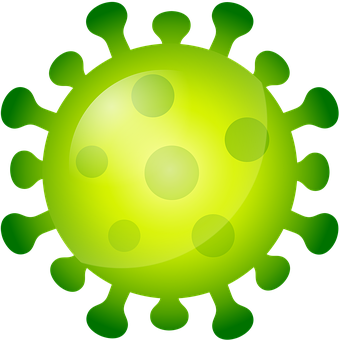 Free Corona Virus Green illustration and picture