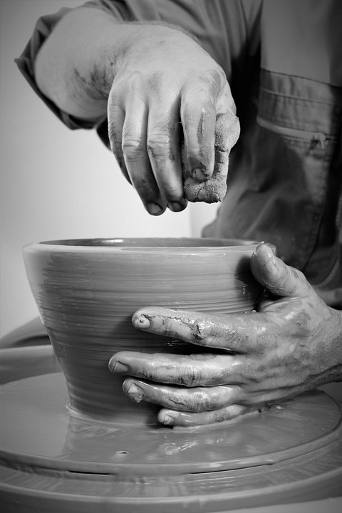 Vase Ceramic Hand Made - Free photo on Pixabay