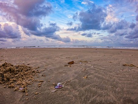 Ozean, Sonnenuntergang, Strand, Wasser