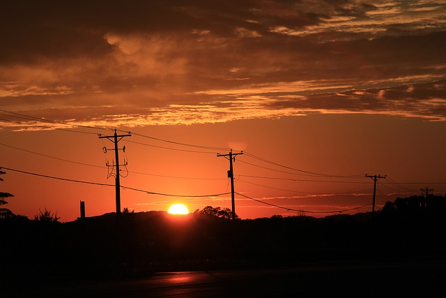 Free Sky Sunset photo and picture