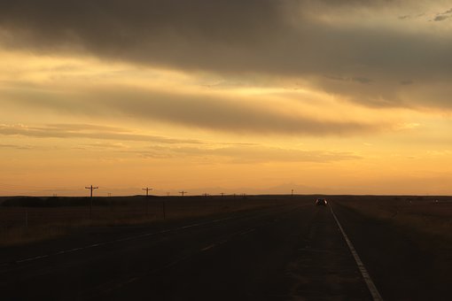Free Sunset Mountains photo and picture