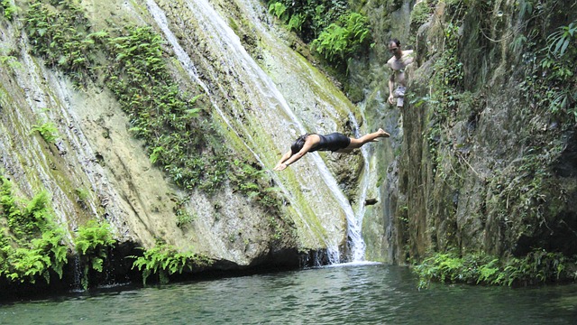 Free Jump Water photo and picture