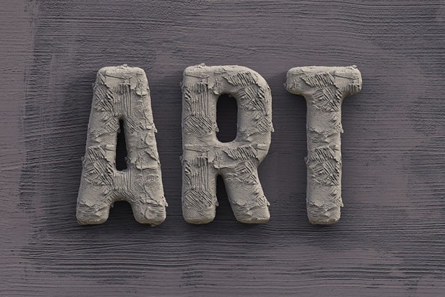 Free text typography letters illustration