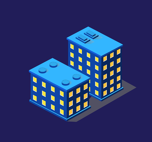 Bygning, By, Moderne, Smart, Web
