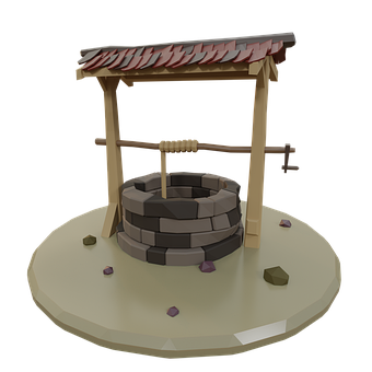 Free Well Stones illustration and picture