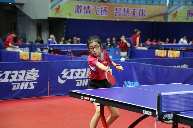 Free Pingpong Teenager photo and picture
