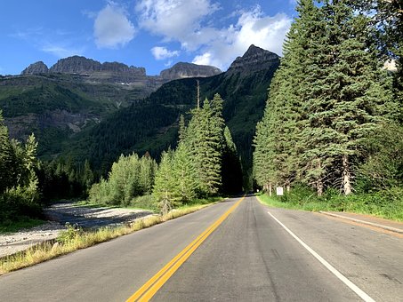 Free Glacier National Park Mountains photo and picture