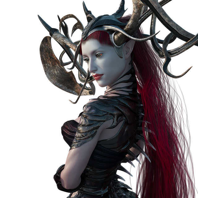 Free fantasy character 3d fantasy illustration