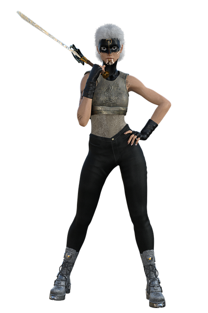 Free fantasy 3d character illustration