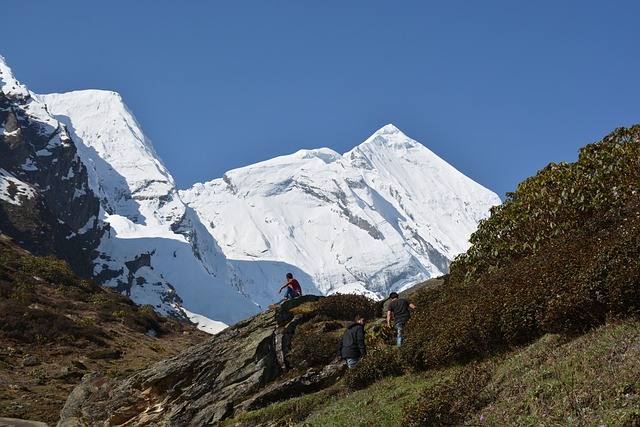 Free Uatarakhand Snow Mountain photo and picture
