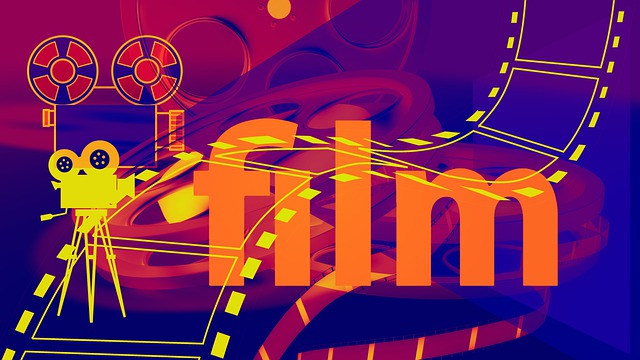 Free demonstration projector movie projector illustration