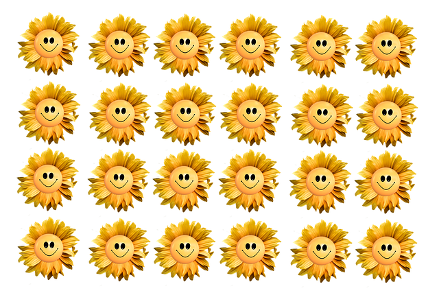 Free sunflower smilies smiley illustration