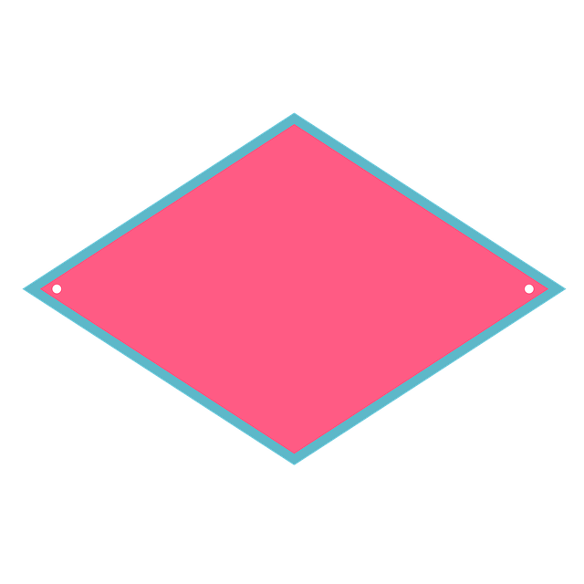 Free rhomboid tag title illustration