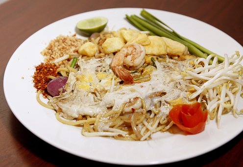 Pad Thai, Macarrão, Comida
