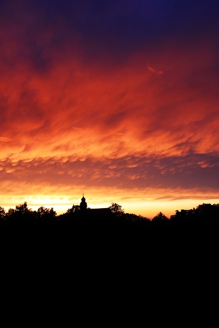 Free Church Sunset photo and picture