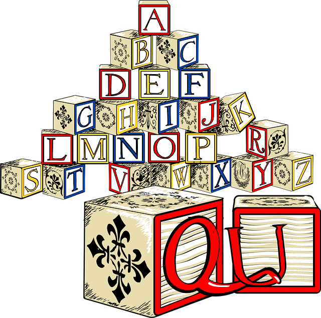 Alphabet, Blöcke, Spielzeug, Liebe