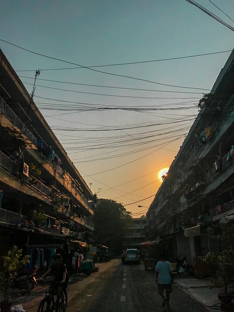 Saigón, Vietnam, Atardecer