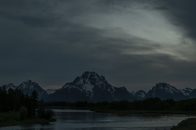 Free Sunset Mountains photo and picture