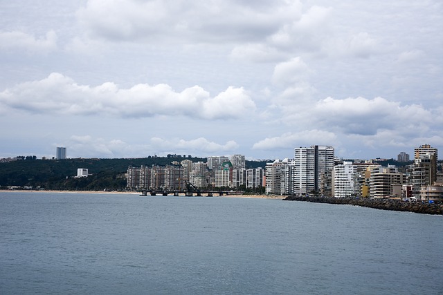 Viña Del Mar, Meer, Strand, Urlaub