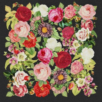 Free Roses Collage illustration and picture