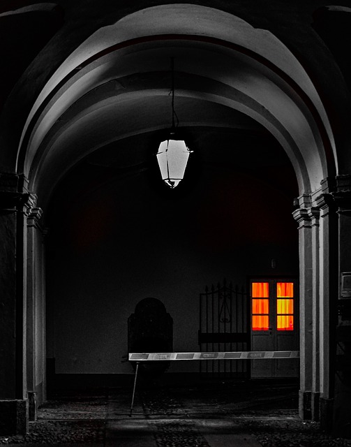 Puerta, Rojo, Horror, Rossa, Puerta Roja