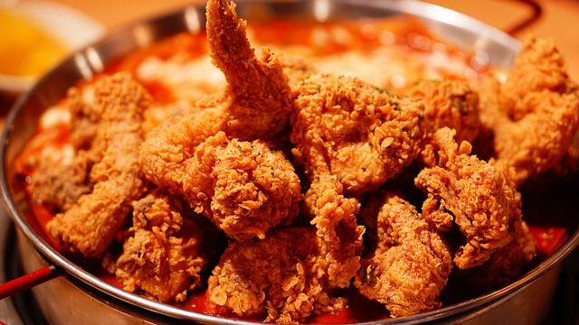 Frango, Frito, Frango Frito, Tigela