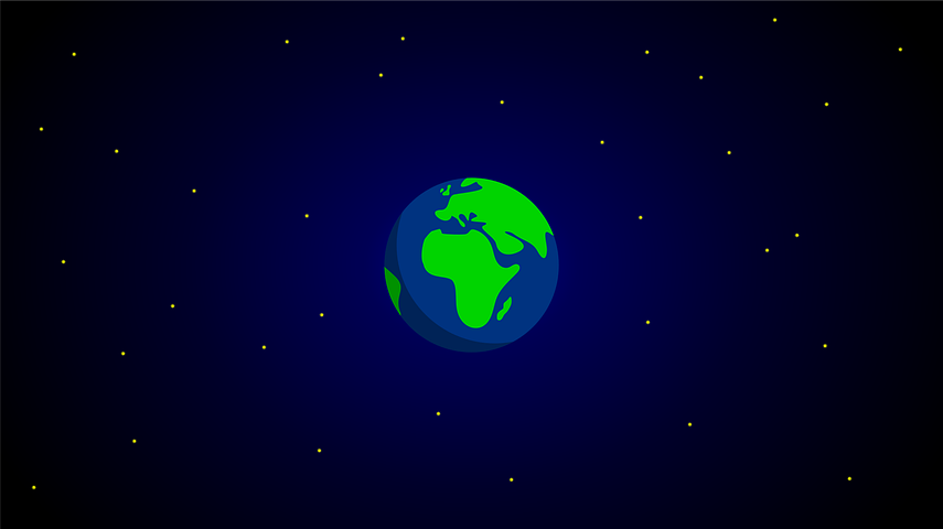 6 多张免费的“Earth Wallpaper”和“二进制”矢量图 - Pixabay