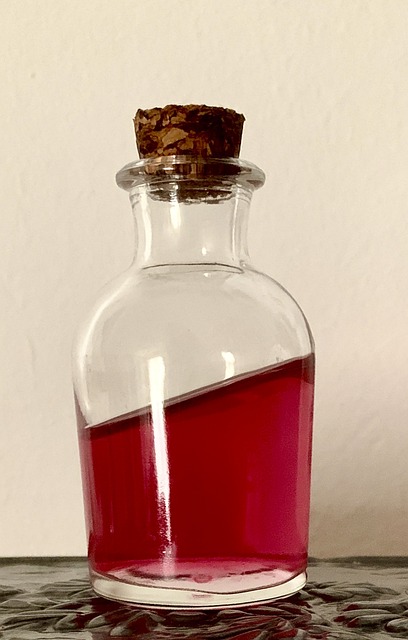 Flaske, Væske, Rød, Glas, Potion