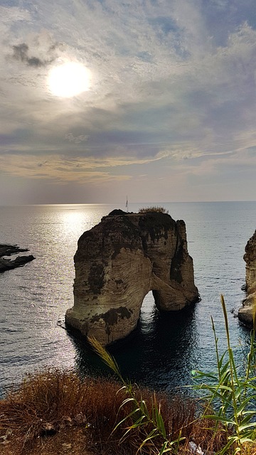 rocks, nature, arches, ocean, rock arch, sea, tourism