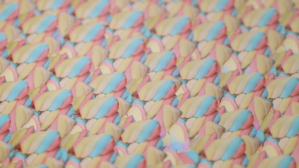 Free Marshmallows Candy illustration and picture
