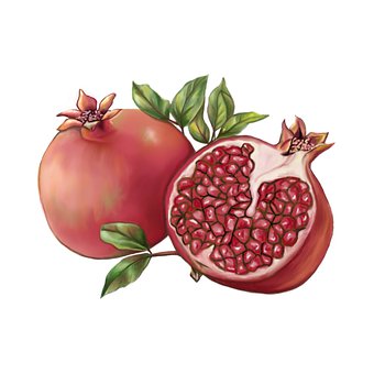 Romã, Fruta, Comida, Doce, Fresco
