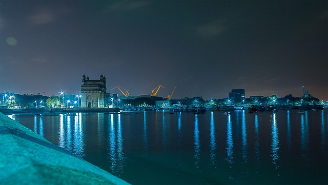 Bay, Stadt, Stadtbild, Dunkel, Abend