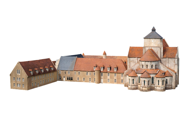 Free cathedral church temple illustration