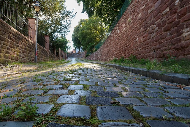 Weg, Straße, Pflaster