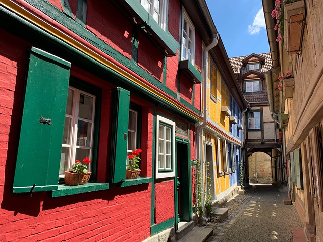 Quedlinburg, Harz, Architektur, Fachwerk
