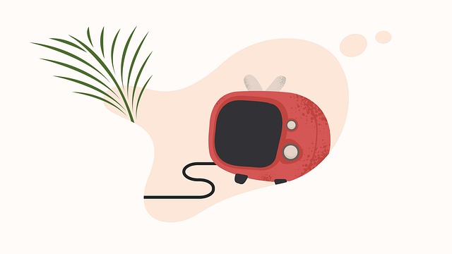 Free television graphic tv vector